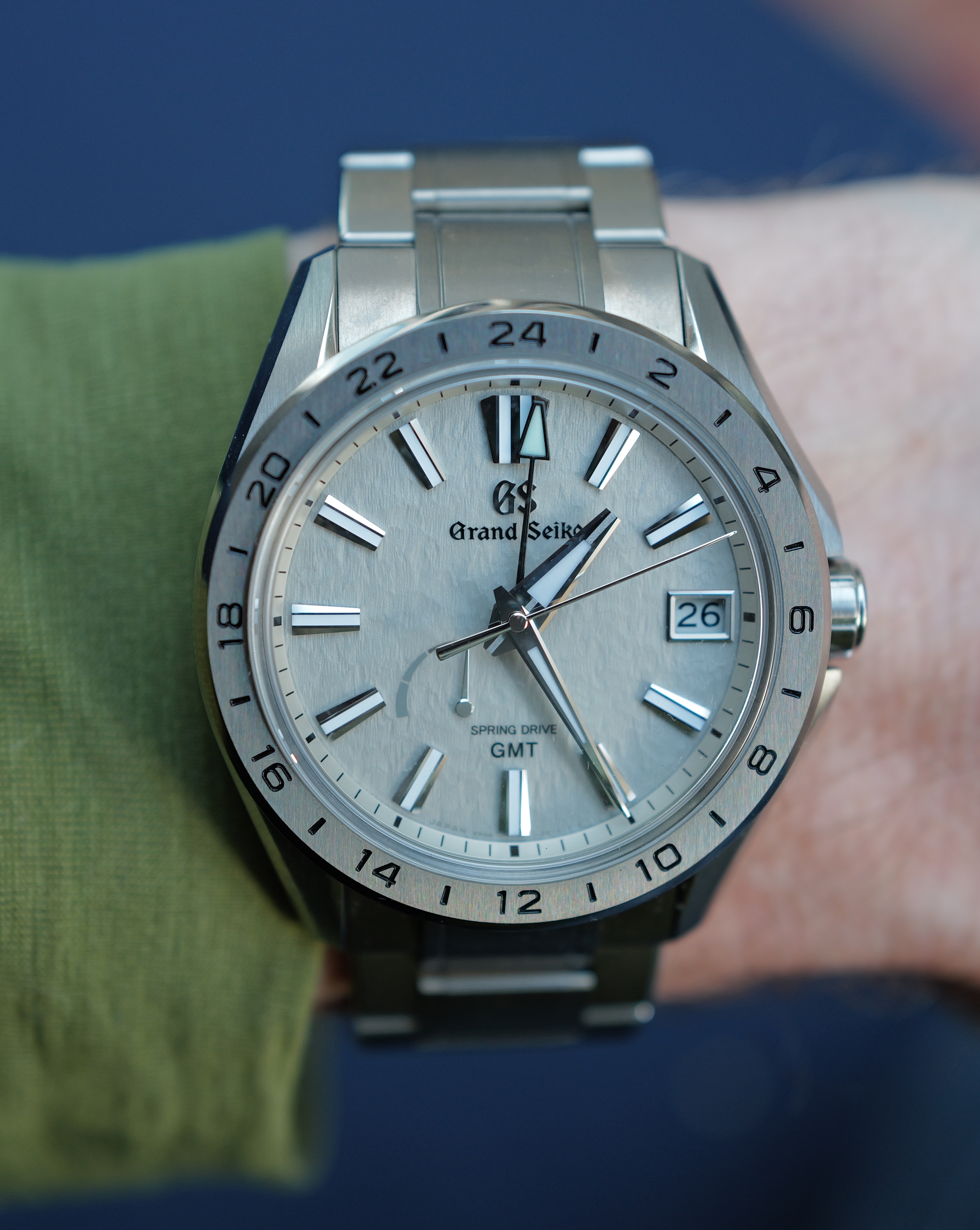 Grand Seiko Evolution 9 GMT 'Mist-flake'