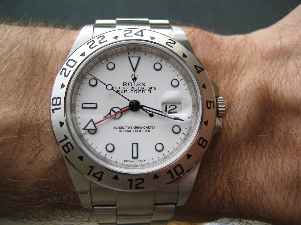 Rolex Explorer II 16570 Polar