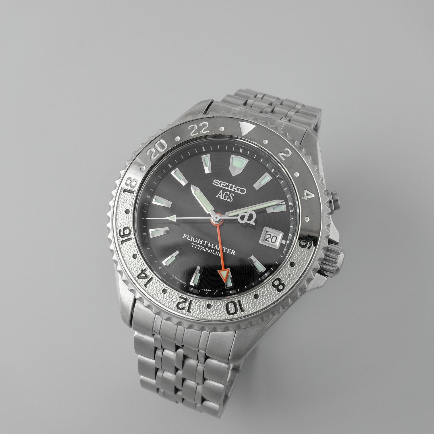 Seiko AGS GMT Flightmaster